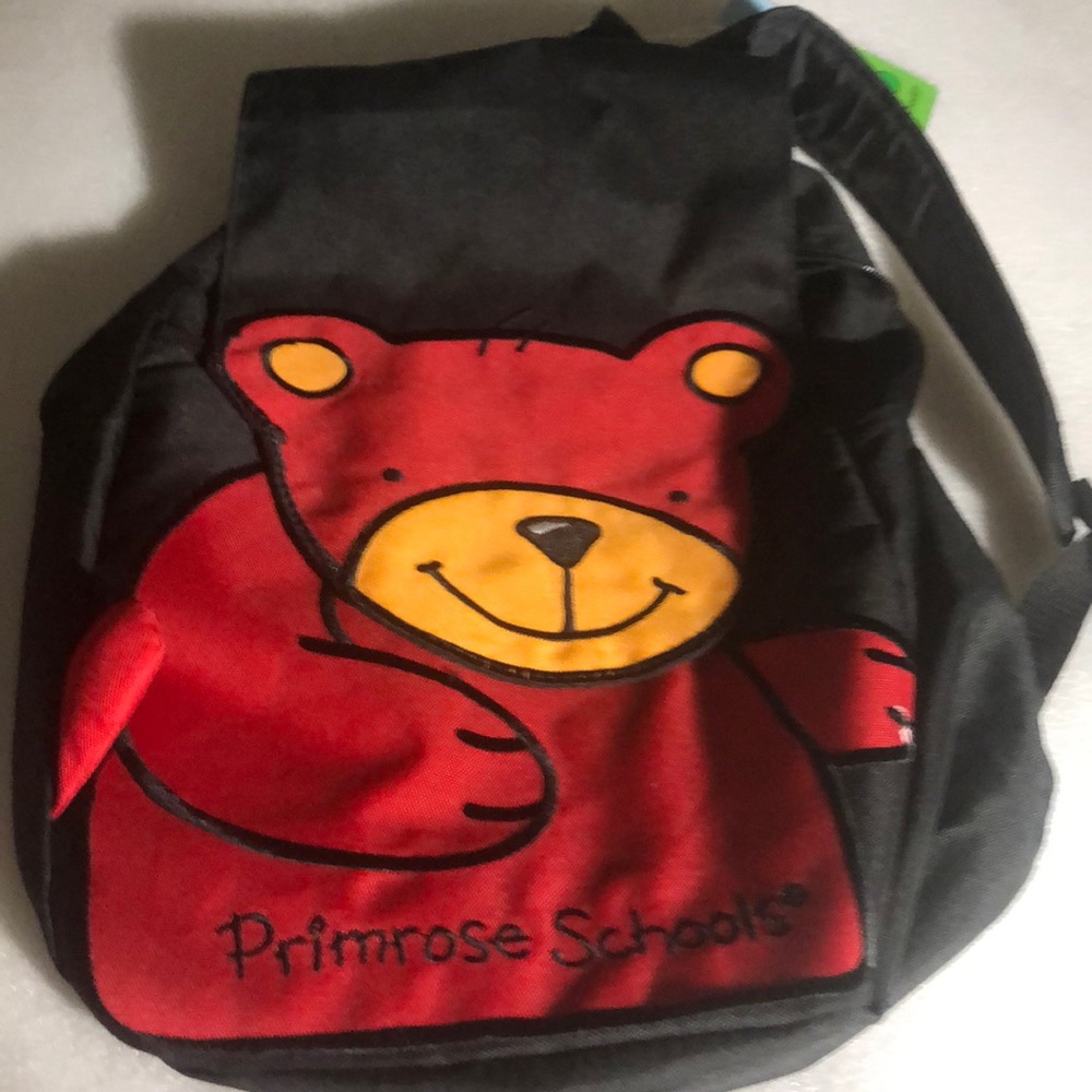 Primrose Schools Bear Backpack Book Bag